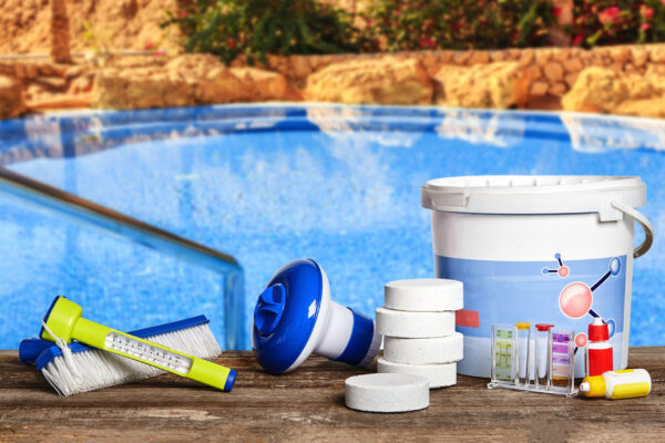 Equipment,With,Chemical,Cleaning,Products,And,Tools,For,The,Maintenance